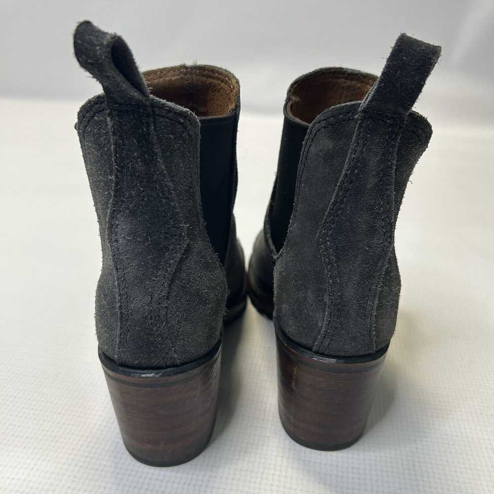 Frye Sabrina Chelsea Leather Heeled Boots Womens … - image 7