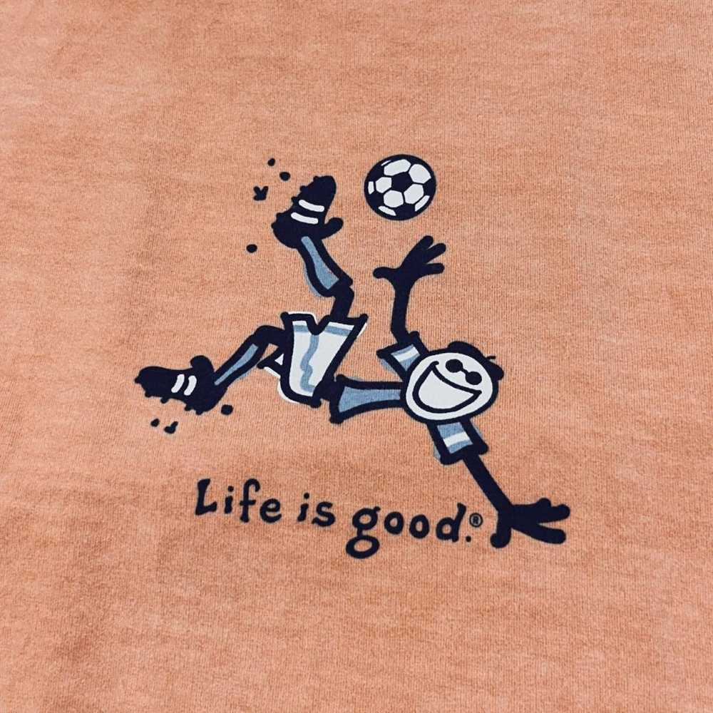 Life is good, soccer, smiles, people, short-sleev… - image 5