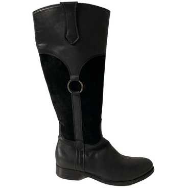 AGL Attilio Giusti Leombruni Tall Boot Leather Su… - image 1