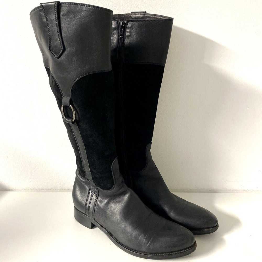 AGL Attilio Giusti Leombruni Tall Boot Leather Su… - image 2