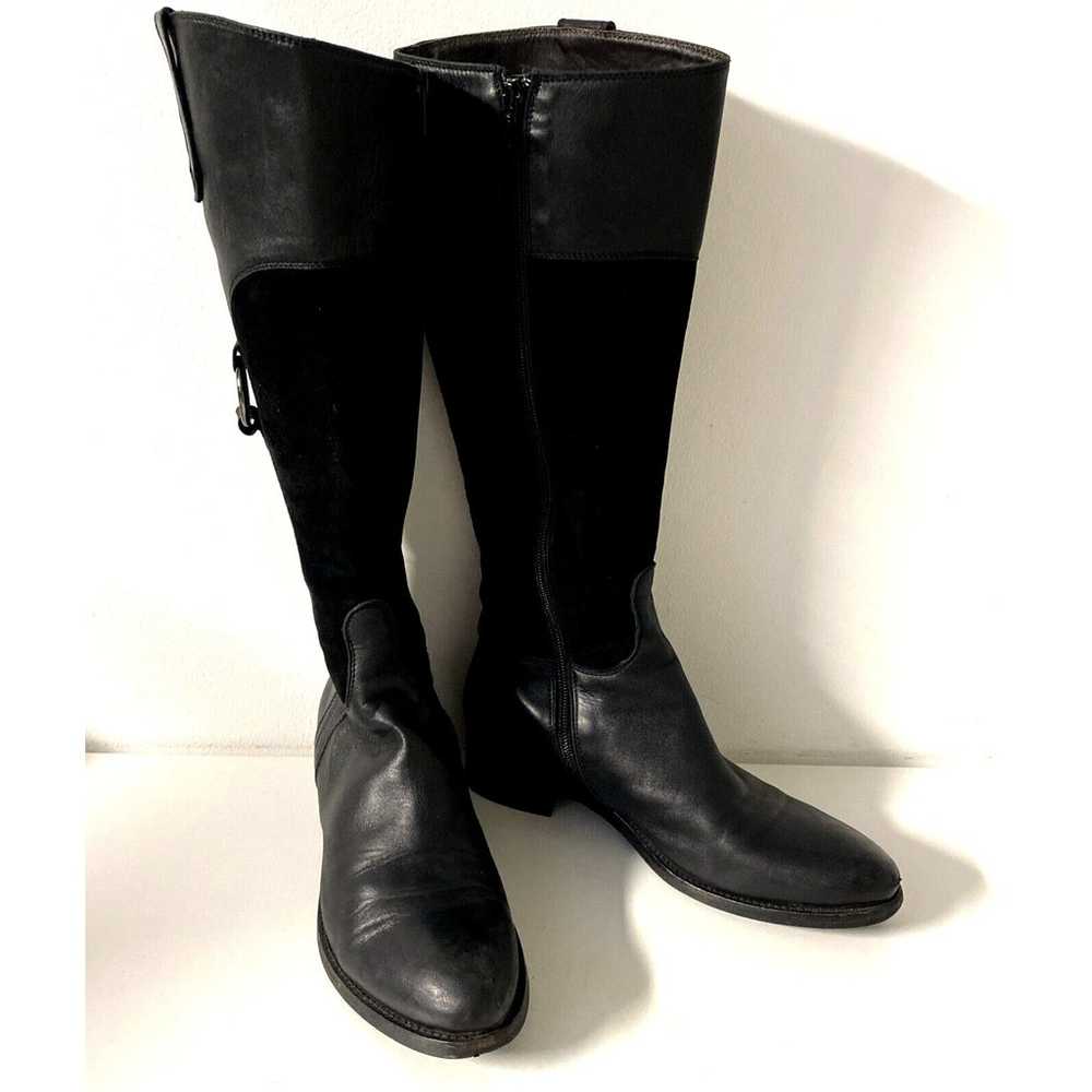 AGL Attilio Giusti Leombruni Tall Boot Leather Su… - image 6