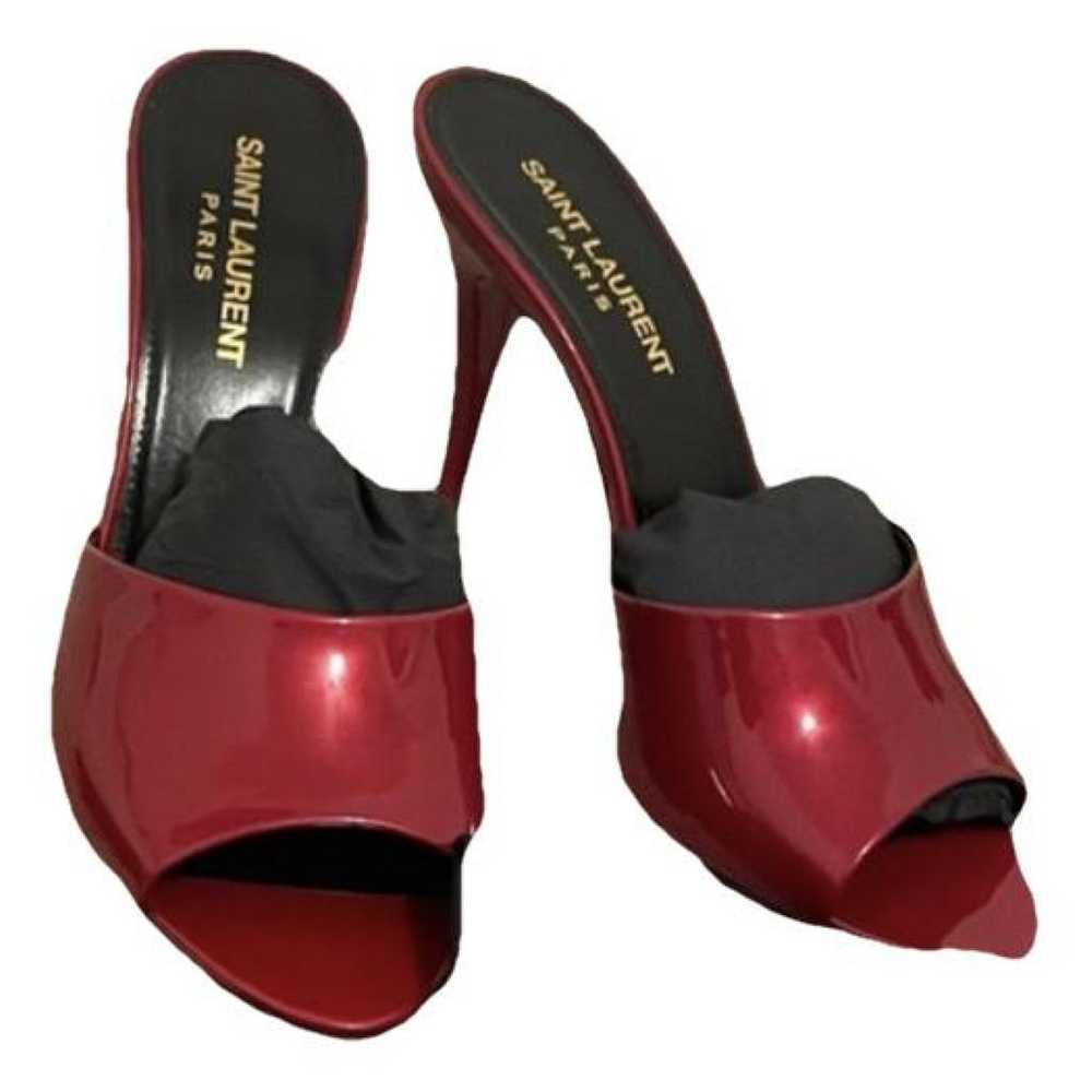 Saint Laurent Patent leather mules & clogs - image 1