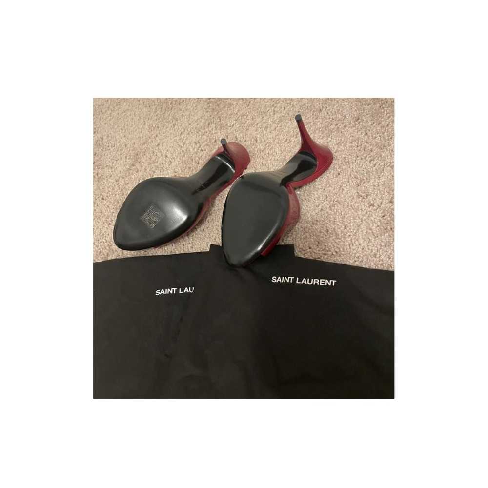 Saint Laurent Patent leather mules & clogs - image 2