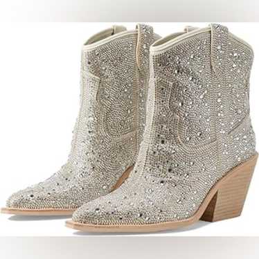 Dolce Vita Nashe Rhinestone Crystal boots