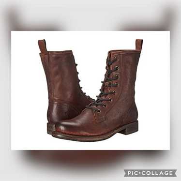 Frye Jenna Combat Boots 9