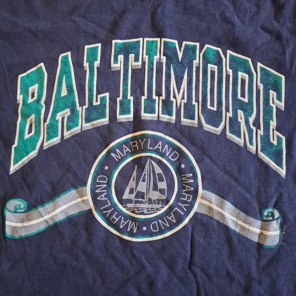 Vintage Baltimore Maryland T Shirt - image 2