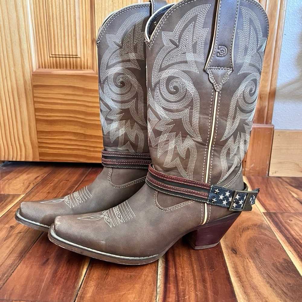 Durango 8.5 Women' Cowboy Boots Western American … - image 2