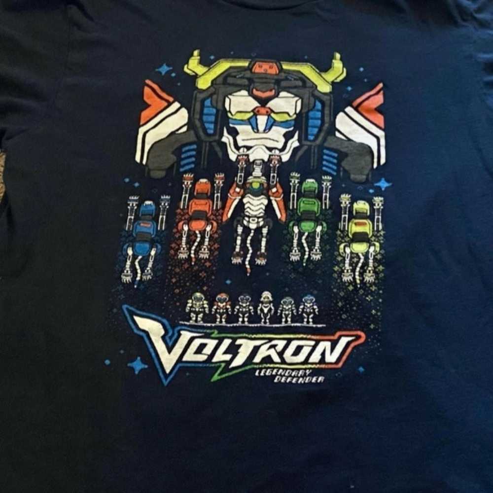 VOLTRON Legendary Black Crewneck T-Shirt Lootwear… - image 4