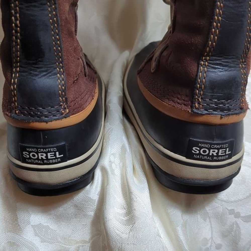 Sorel Joan of Arc Brown Waterproof Leather and Su… - image 8