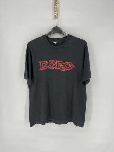 Band Tees × Rock T Shirt × Vintage doro pesch t s… - image 1