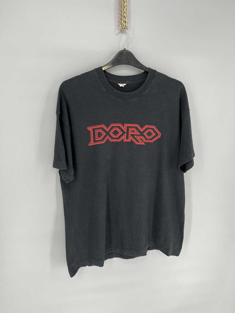 Band Tees × Rock T Shirt × Vintage doro pesch t s… - image 2