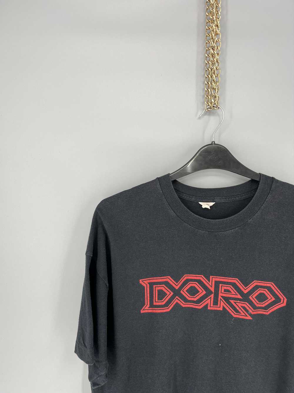 Band Tees × Rock T Shirt × Vintage doro pesch t s… - image 4