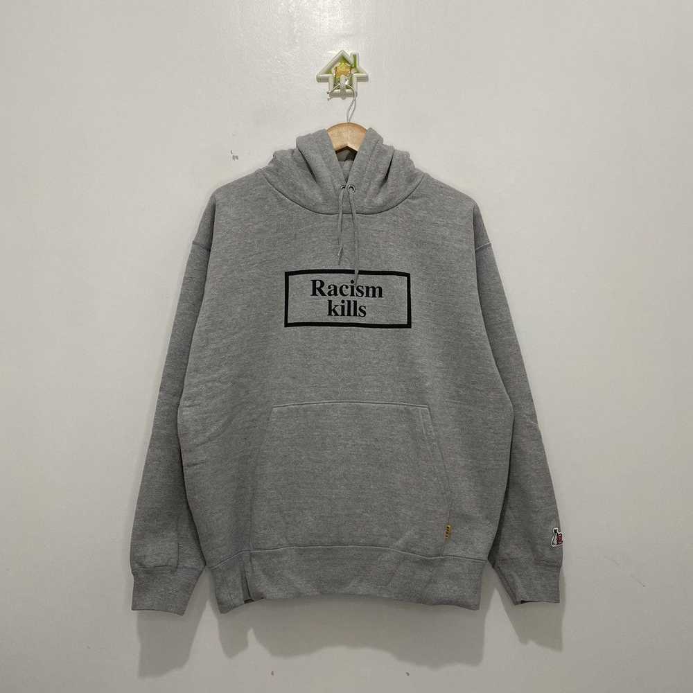 Clot × FR2 FR2 Clot Racism Kills Hoodie - image 1