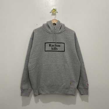 Clot × FR2 FR2 Clot Racism Kills Hoodie - image 1