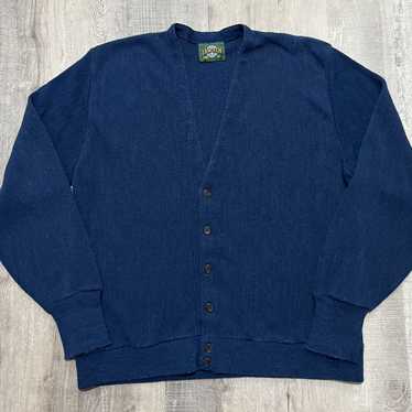 Jantzen × Vintage VTG Jantzen Dark Blue Knit Geek 