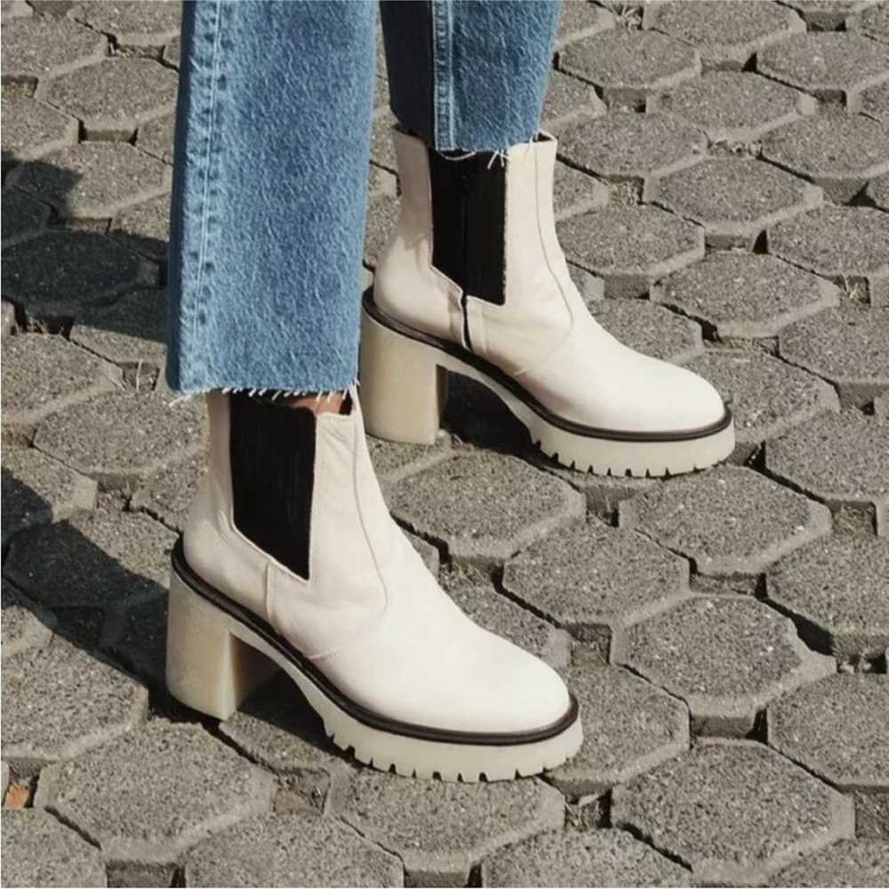 Free People James Chelsea Off White Boot, NEW, Si… - image 1