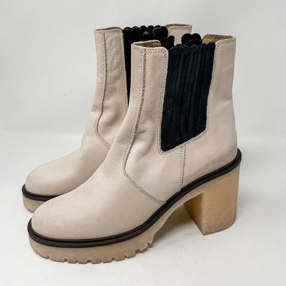 Free People James Chelsea Off White Boot, NEW, Si… - image 5