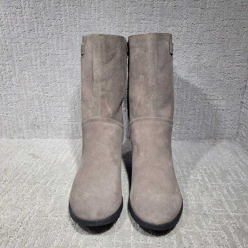 Ugg Potrero Women's Size US 8 Gray Suede Wedge Si… - image 2