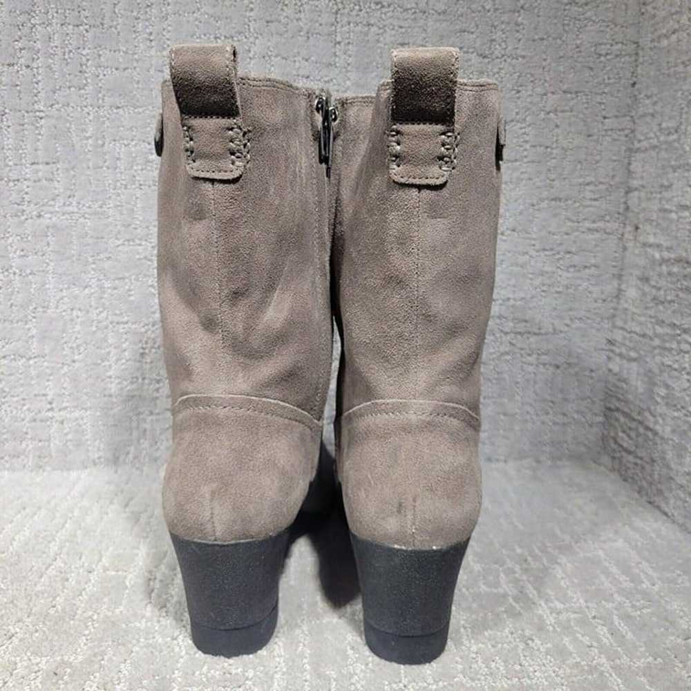 Ugg Potrero Women's Size US 8 Gray Suede Wedge Si… - image 4