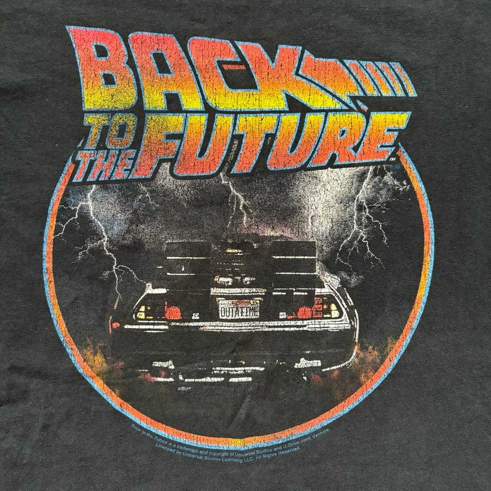 Vintage Back To The Future Thunder Delorean Outat… - image 4