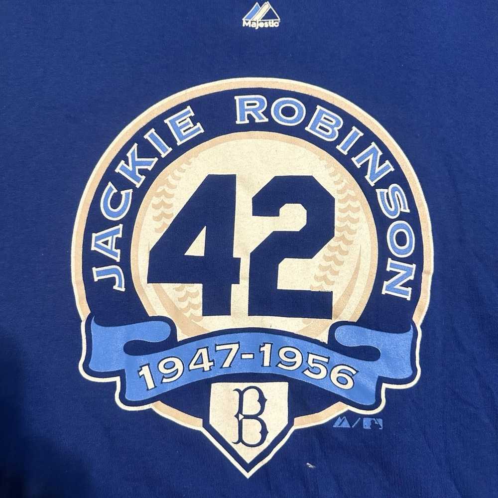 Vintage MLB Brooklyn Dodgers “Jackie Robinson” sh… - image 2