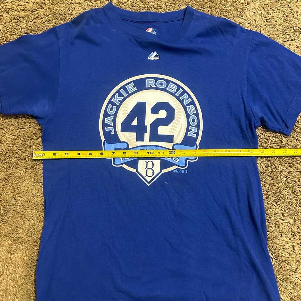 Vintage MLB Brooklyn Dodgers “Jackie Robinson” sh… - image 4