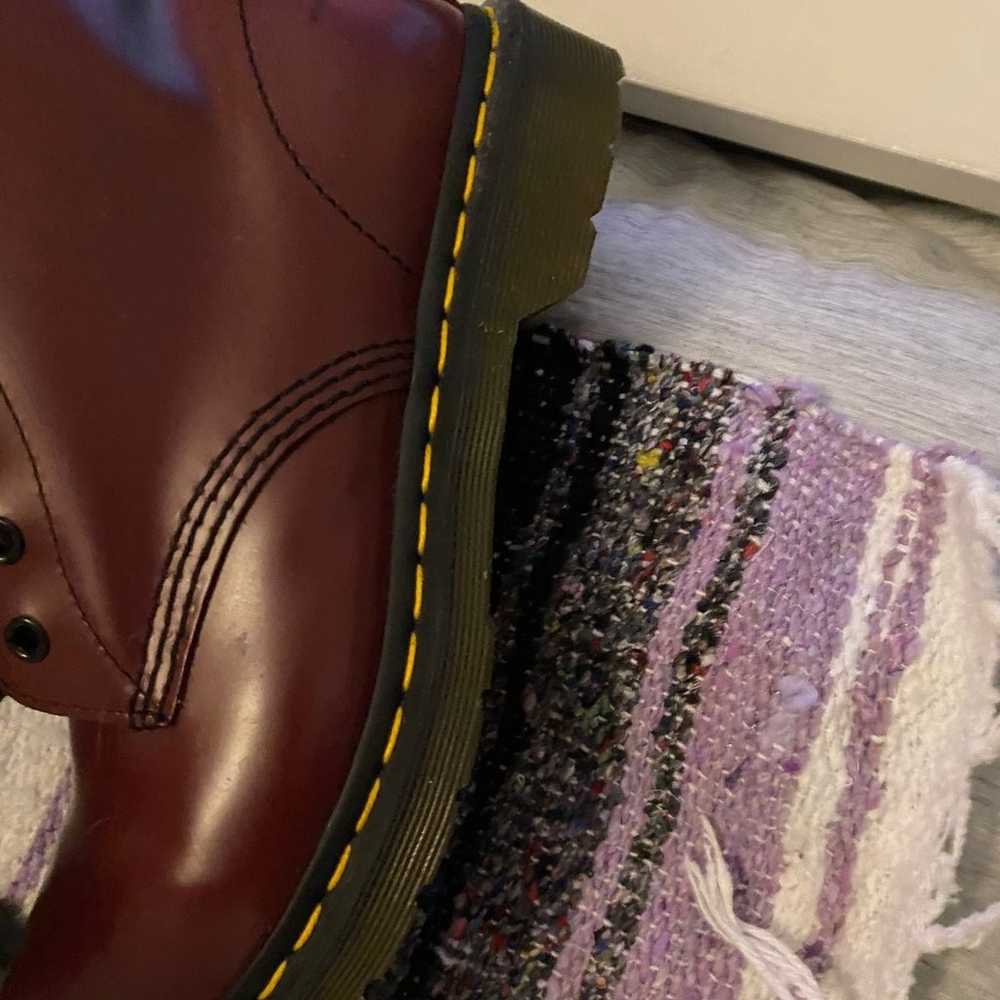 Dr. Martens 1460 Smooth Boots in Cherry Red - image 4