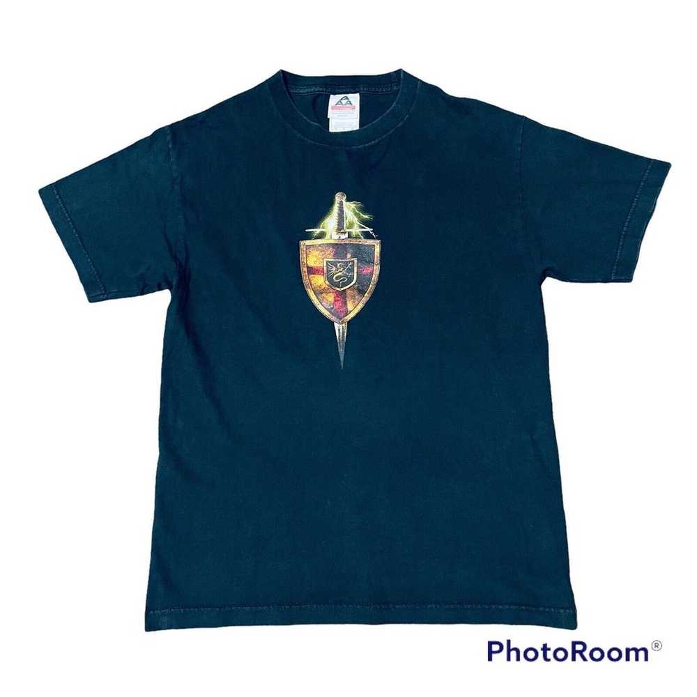 Vintage King Arthur 2004 Movie Promo Gray T-shirt… - image 1