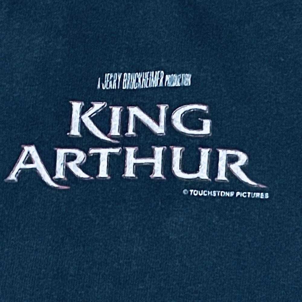 Vintage King Arthur 2004 Movie Promo Gray T-shirt… - image 3