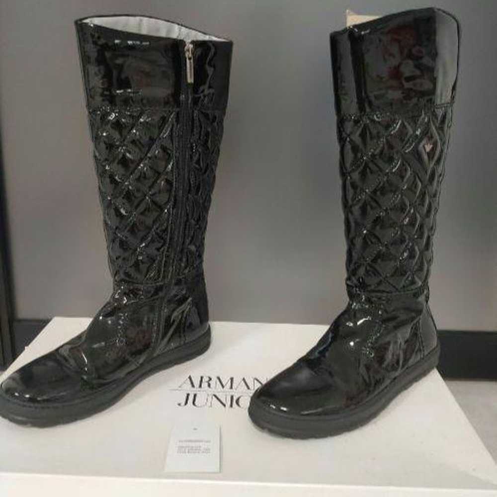 Armani Junior Long Boots with Box - image 1