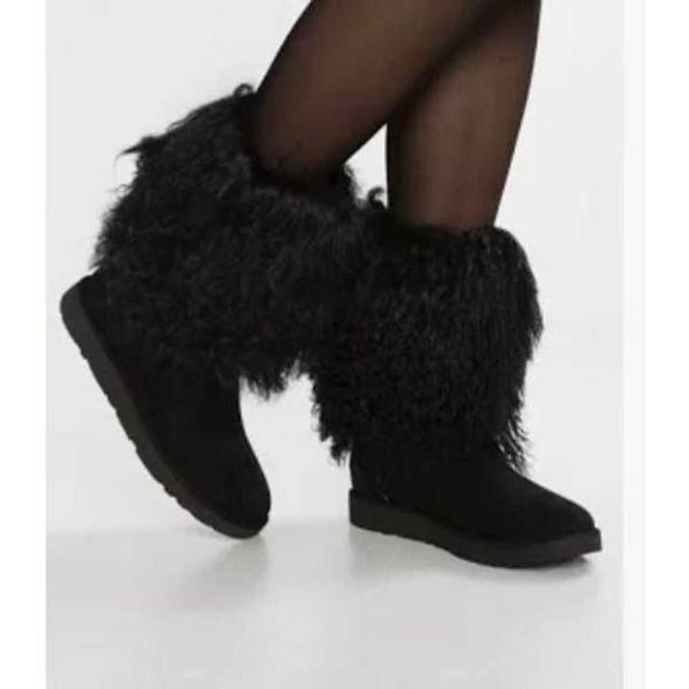 UGG Lida Mongolian Sheepskin Winter Boot Size 7 - image 2