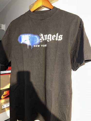 Palm Angels Palm Angels Spray Tee “New York” - image 1