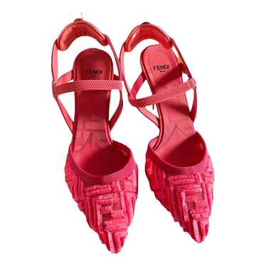 Fendi Colibri velvet heels - image 1