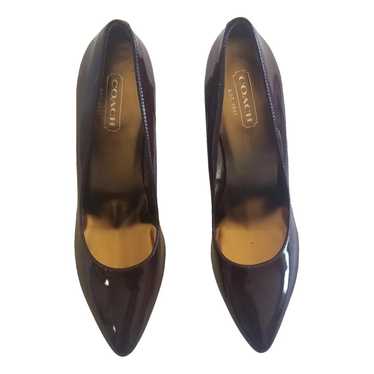 Coach Patent leather heels