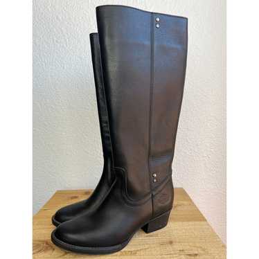 Harley Davidson Lorene Black Knee High Boots