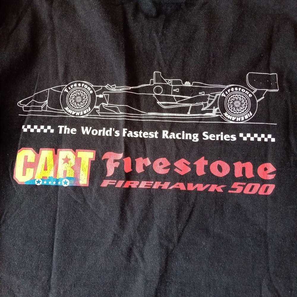 00's firestone CART T-shirt y2k vintage - image 3