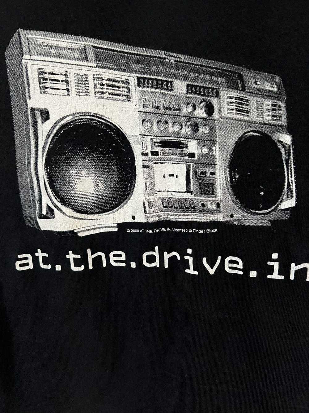 Band Tees × Vintage Vintage At The Drive In Boomb… - image 3