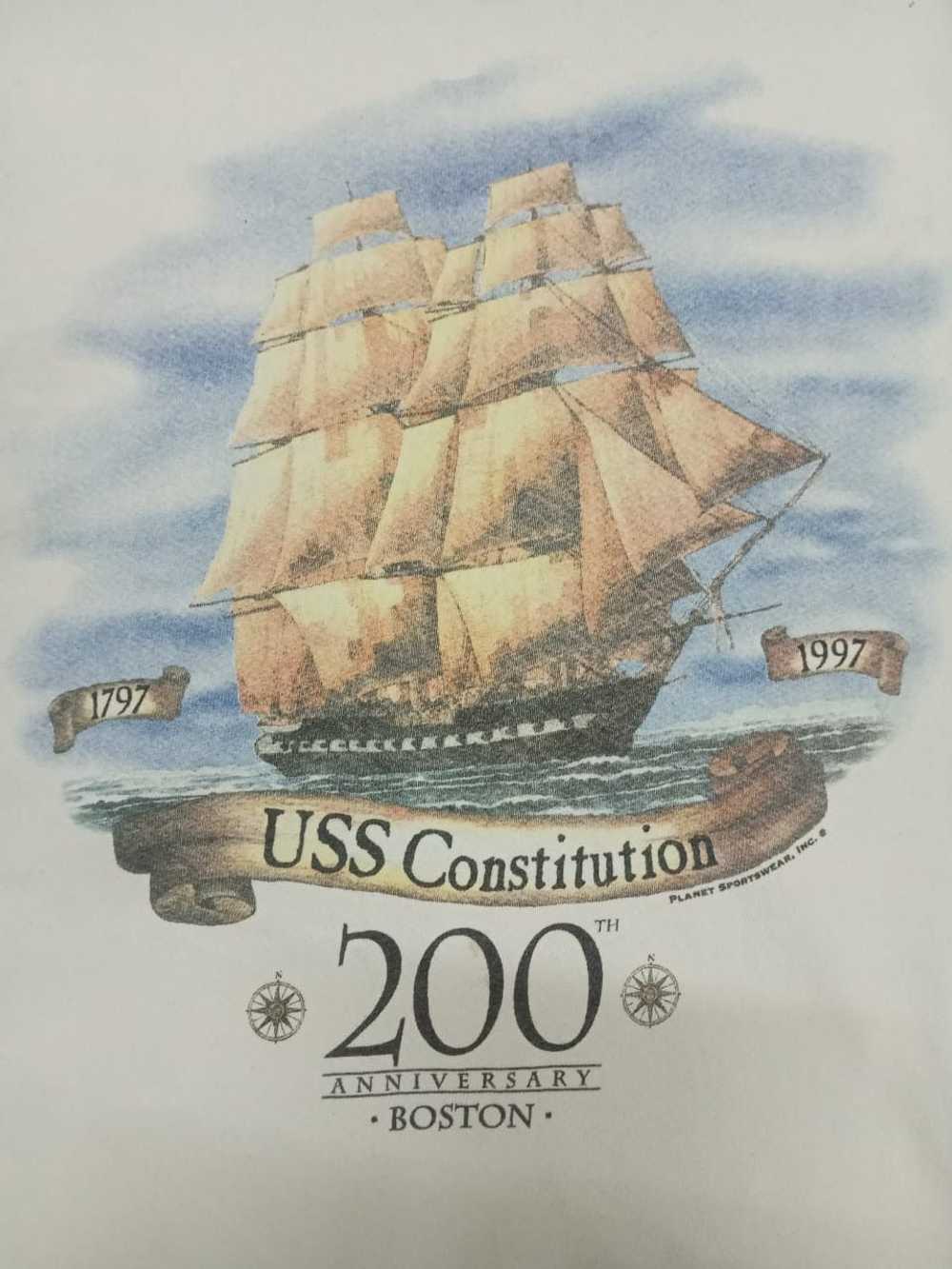 Vintage Vintage 90s USS Constitution 200th Annive… - image 3