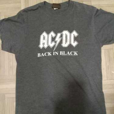 Vintage AC DC Back In Black Tshirt - image 1