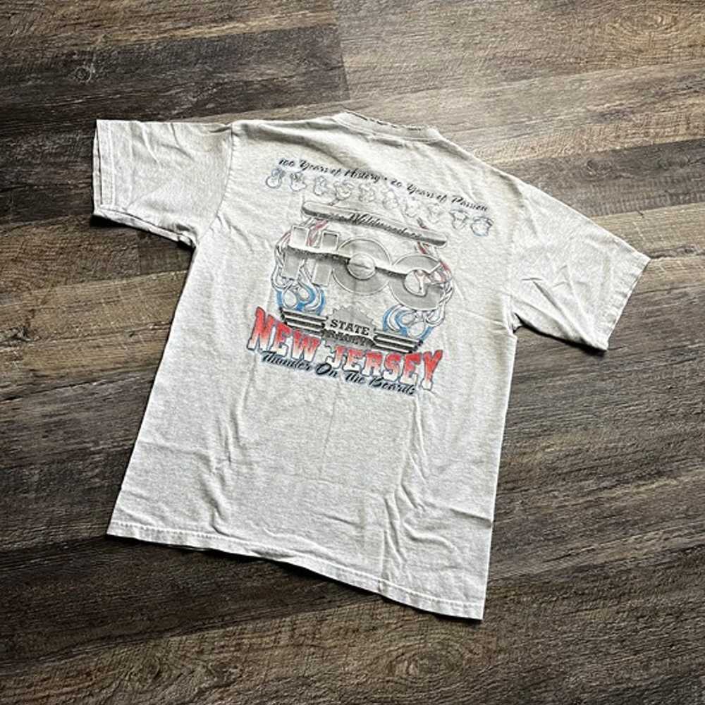 Vintage Harley Davidson Shirt Size Medium Grey Ow… - image 4