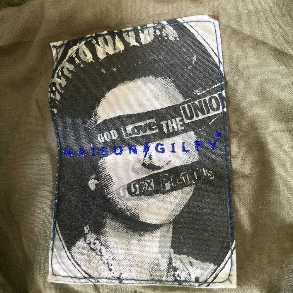 Vintage SEX PISTOL X MAISON GILFY ARMY JACKET - image 1