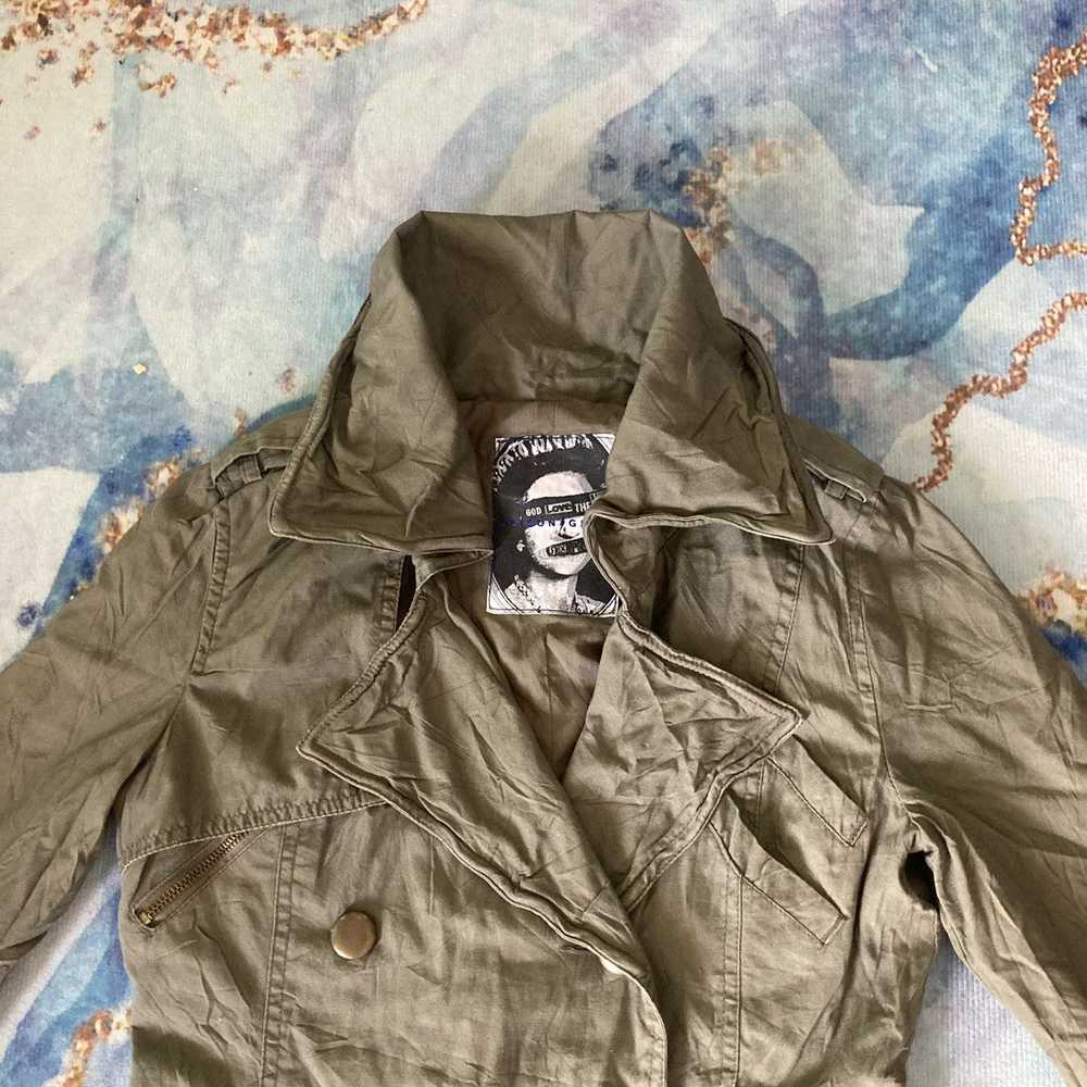 Vintage SEX PISTOL X MAISON GILFY ARMY JACKET - image 4