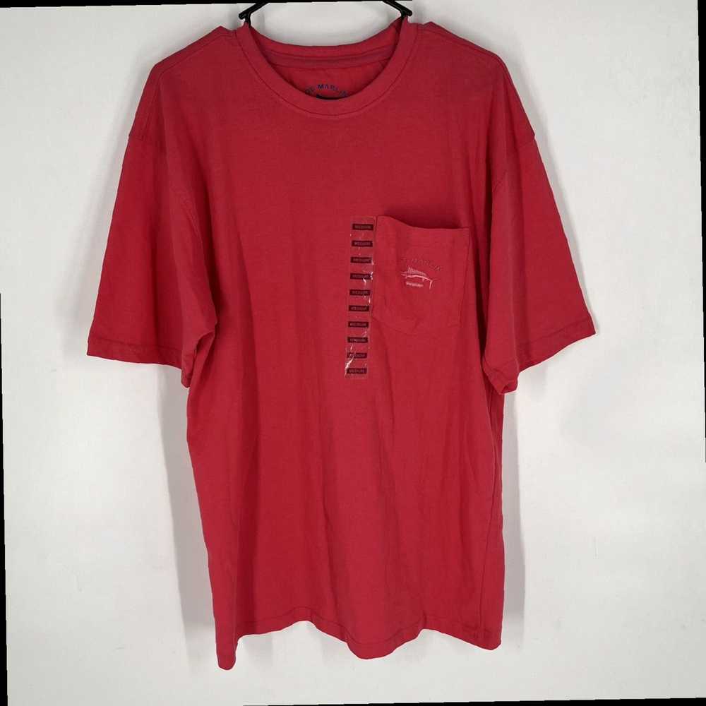 Pinko Joe Marlin Mens Coral Pink Unwind Pocket T … - image 1