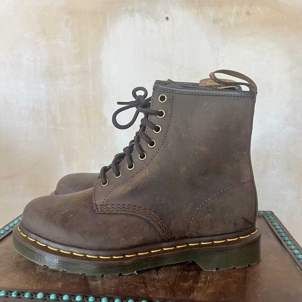 Dr. Martens Crazy Horse Brown Leather 1460 Womens… - image 6