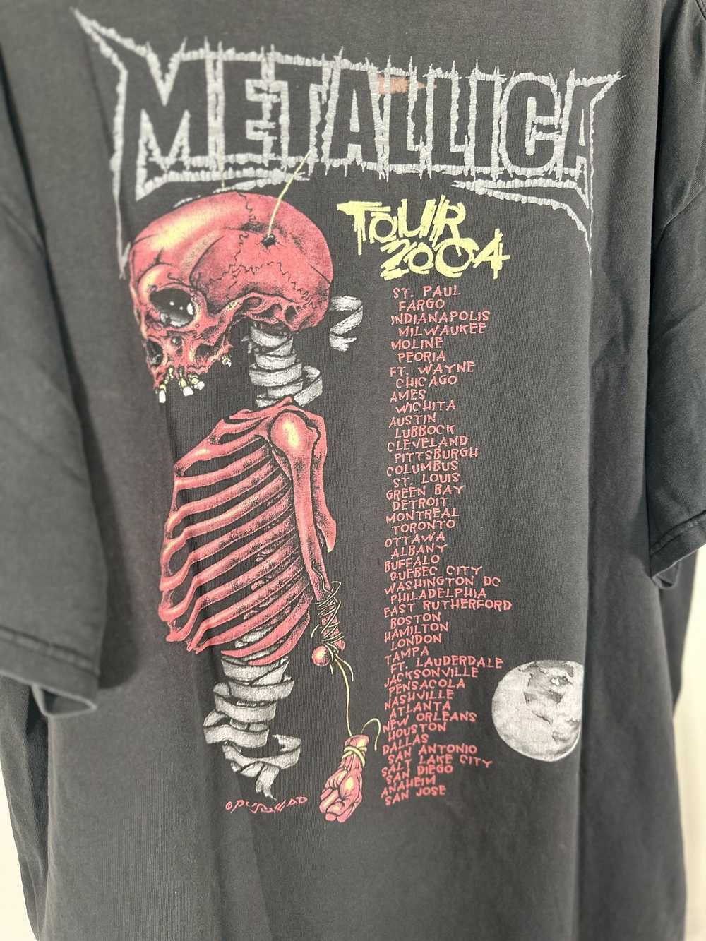 Band Tees × Metallica × Vintage VINTAGE 2004 META… - image 10