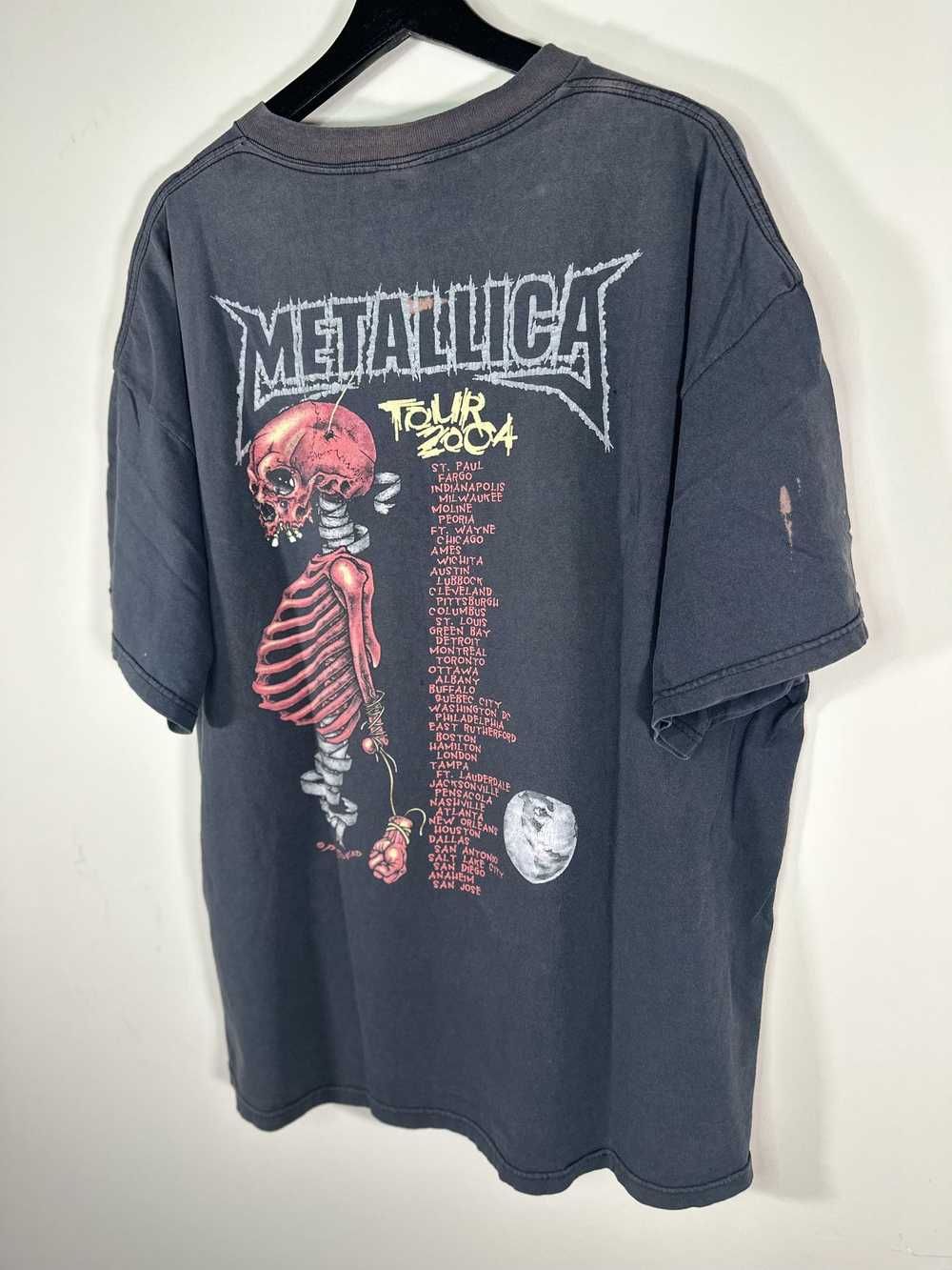 Band Tees × Metallica × Vintage VINTAGE 2004 META… - image 8