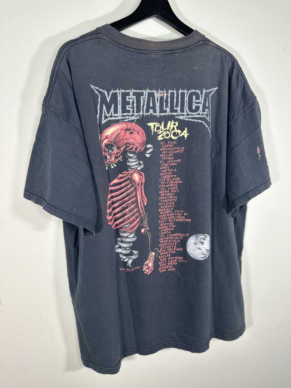 Band Tees × Metallica × Vintage VINTAGE 2004 META… - image 9