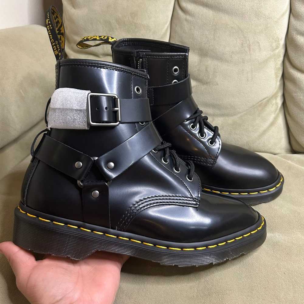 NWOT Dr. Marten Black Polished Smooth Cristofor L… - image 2