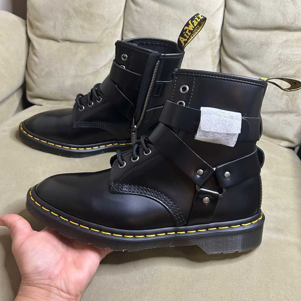 NWOT Dr. Marten Black Polished Smooth Cristofor L… - image 4