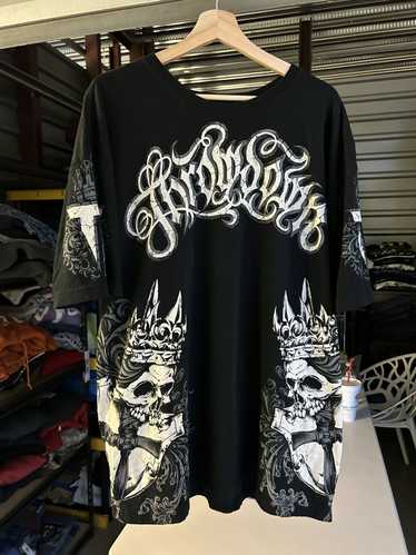 Affliction × Skulls × Vintage Crazy cyber grunge y